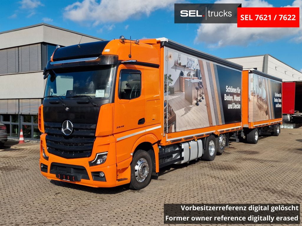 Mercedes-Benz Actros 2548 / Retarder / Aluklappen / Euro 6E - Тентована вантажівка: фото 1 Mercedes-Benz Actros 2548 / Retarder / Aluklappen / Euro 6E - Тентована вантажівка: фото 1