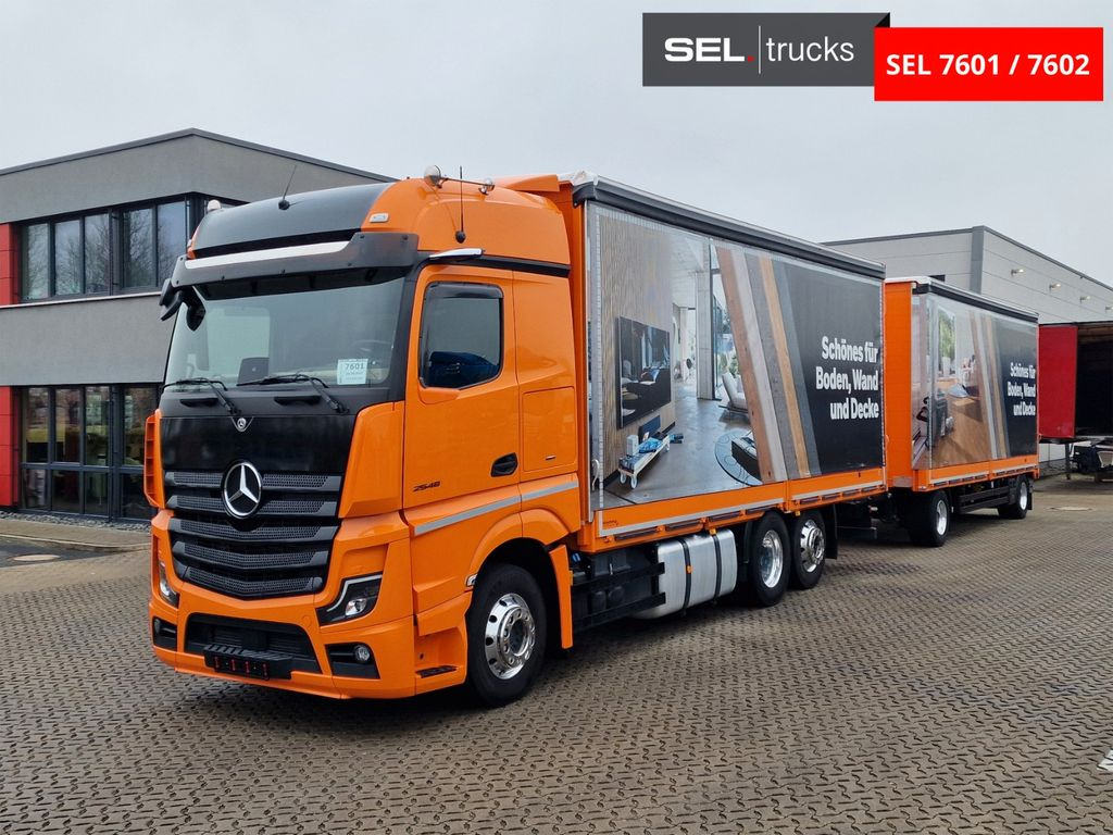 Mercedes-Benz Actros 2548 / Retarder / Aluklappen / Euro 6E - Тентована вантажівка: фото 1 Mercedes-Benz Actros 2548 / Retarder / Aluklappen / Euro 6E - Тентована вантажівка: фото 1