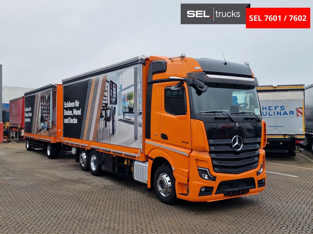 Mercedes-Benz Actros 2548 / Retarder / Aluklappen / Euro 6E - Тентована вантажівка: фото 3 Mercedes-Benz Actros 2548 / Retarder / Aluklappen / Euro 6E - Тентована вантажівка: фото 3