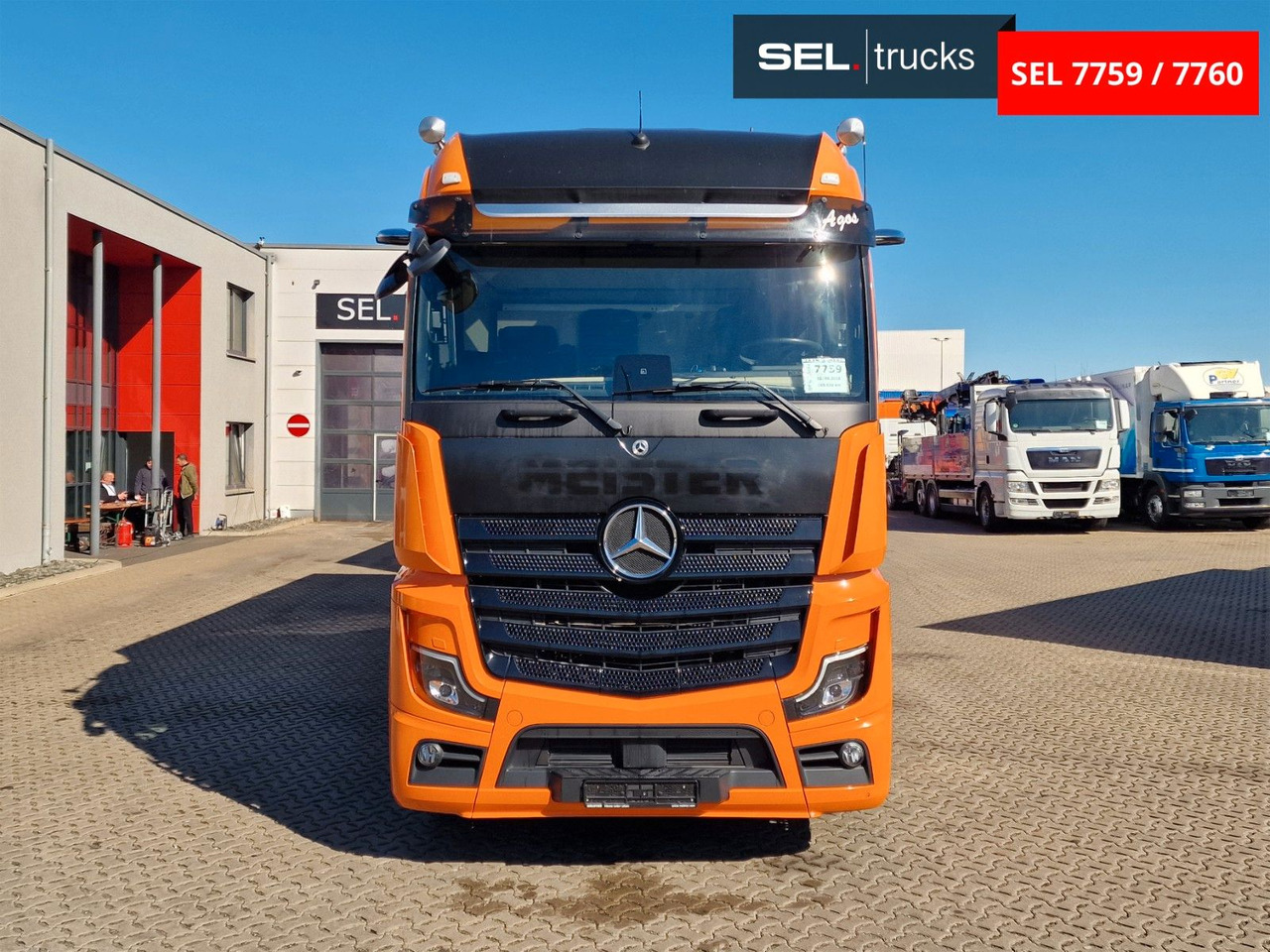 Mercedes-Benz Actros 2548 / Retarder / Euro 6E / Aluklappen - Тентована вантажівка: фото 2 Mercedes-Benz Actros 2548 / Retarder / Euro 6E / Aluklappen - Тентована вантажівка: фото 2