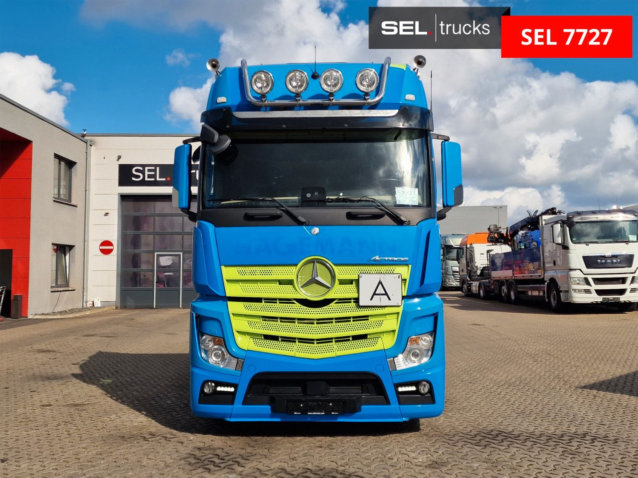 Mercedes-Benz Actros 2551 / Retarder / Standklima / Xenon - Гаковий мультиліфт вантажівка: фото 2 Mercedes-Benz Actros 2551 / Retarder / Standklima / Xenon - Гаковий мультиліфт вантажівка: фото 2