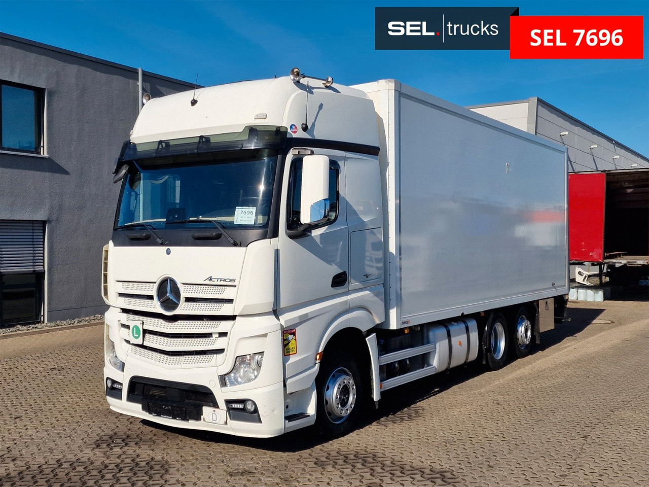Mercedes-Benz Actros 2643 / Retarder / Ldbw / Lenkachse / - Вантажівка з закритим кузовом: фото 1 Mercedes-Benz Actros 2643 / Retarder / Ldbw / Lenkachse / - Вантажівка з закритим кузовом: фото 1