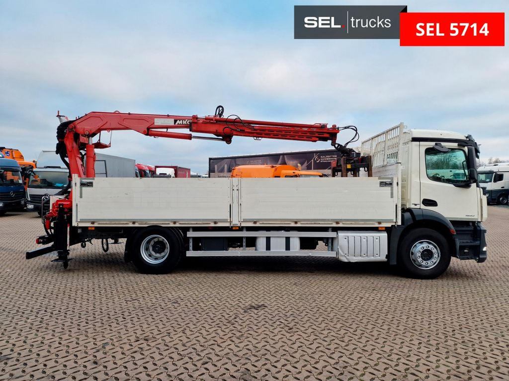 Mercedes-Benz Antos 1832 / MKG Kran Mercedes-Benz Antos 1832 / MKG Kran - Бортова вантажівка/ Платформа, Вантажівка з маніпулятором: фото 5 Mercedes-Benz Antos 1832 / MKG Kran Mercedes-Benz Antos 1832 / MKG Kran - Бортова вантажівка/ Платформа, Вантажівка з маніпулятором: фото 5