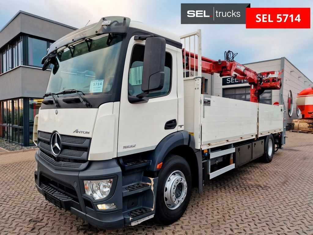 Mercedes-Benz Antos 1832 / MKG Kran Mercedes-Benz Antos 1832 / MKG Kran - Бортова вантажівка/ Платформа, Вантажівка з маніпулятором: фото 2 Mercedes-Benz Antos 1832 / MKG Kran Mercedes-Benz Antos 1832 / MKG Kran - Бортова вантажівка/ Платформа, Вантажівка з маніпулятором: фото 2