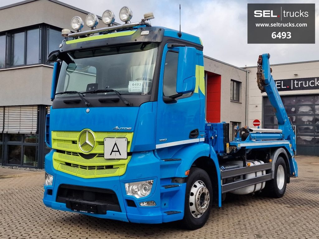 Mercedes-Benz Antos 1851 / Meiller Kipper / Standklima / Navi - Скіповий навантажувач вантажівка: фото 1 Mercedes-Benz Antos 1851 / Meiller Kipper / Standklima / Navi - Скіповий навантажувач вантажівка: фото 1