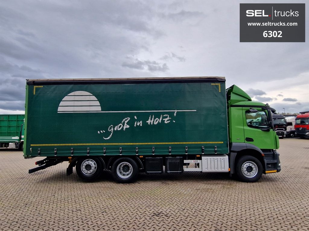 Mercedes-Benz Antos 2536 L / LENKACHSE / STERZANTE - Тентована вантажівка: фото 4 Mercedes-Benz Antos 2536 L / LENKACHSE / STERZANTE - Тентована вантажівка: фото 4