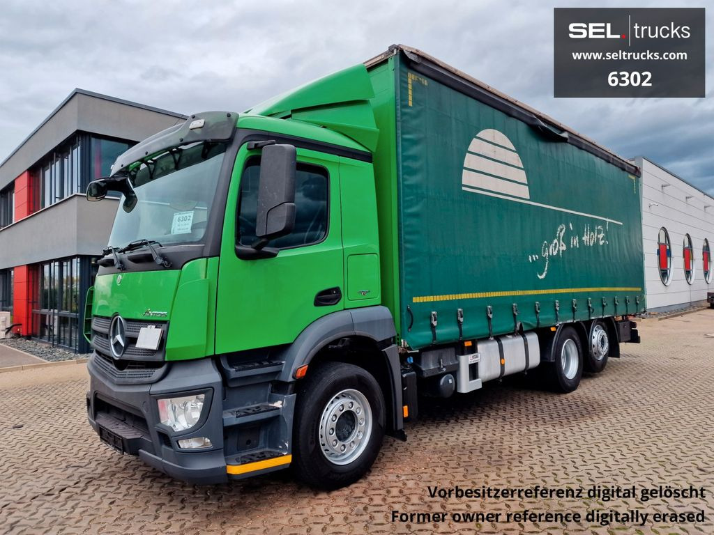 Mercedes-Benz Antos 2536 L / LENKACHSE / STERZANTE - Тентована вантажівка: фото 1 Mercedes-Benz Antos 2536 L / LENKACHSE / STERZANTE - Тентована вантажівка: фото 1