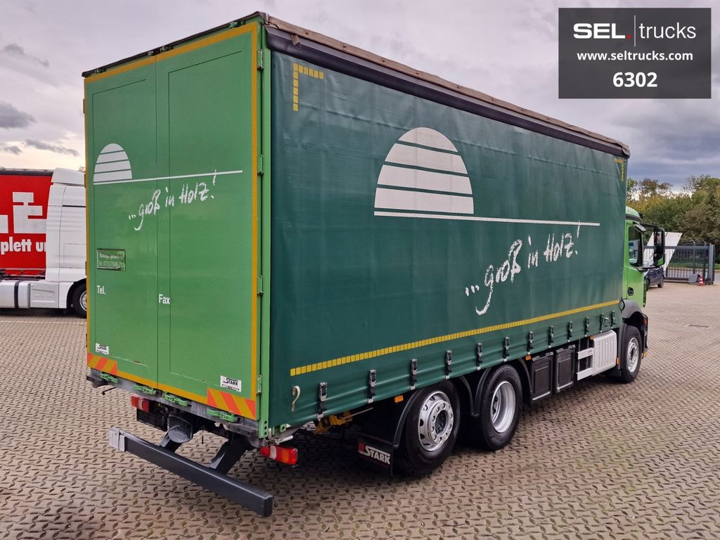 Mercedes-Benz Antos 2536 L / LENKACHSE / STERZANTE - Тентована вантажівка: фото 5 Mercedes-Benz Antos 2536 L / LENKACHSE / STERZANTE - Тентована вантажівка: фото 5