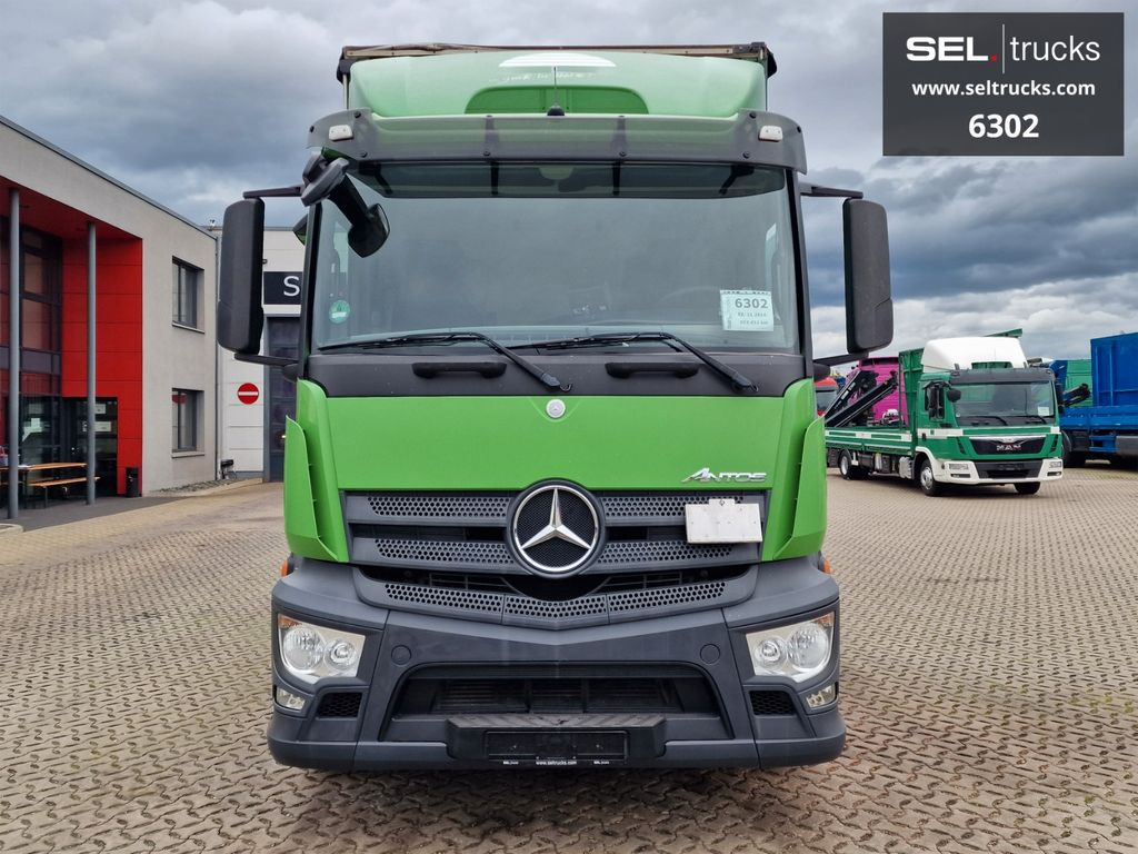 Mercedes-Benz Antos 2536 L / LENKACHSE / STERZANTE - Тентована вантажівка: фото 2 Mercedes-Benz Antos 2536 L / LENKACHSE / STERZANTE - Тентована вантажівка: фото 2