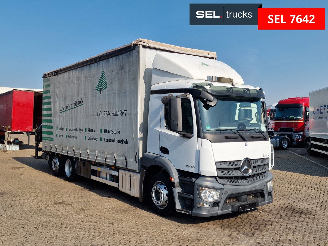 Mercedes-Benz Antos 2540 / Fernbedienung / Lenkachse - Вантажівка з маніпулятором: фото 4 Mercedes-Benz Antos 2540 / Fernbedienung / Lenkachse - Вантажівка з маніпулятором: фото 4