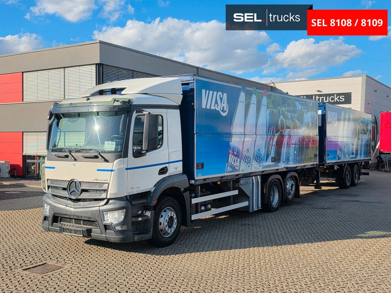 Mercedes-Benz Antos 2543 / Ldbw / Lenkachse / Liftachse - Для перевезення напоїв вантажівка: фото 1 Mercedes-Benz Antos 2543 / Ldbw / Lenkachse / Liftachse - Для перевезення напоїв вантажівка: фото 1