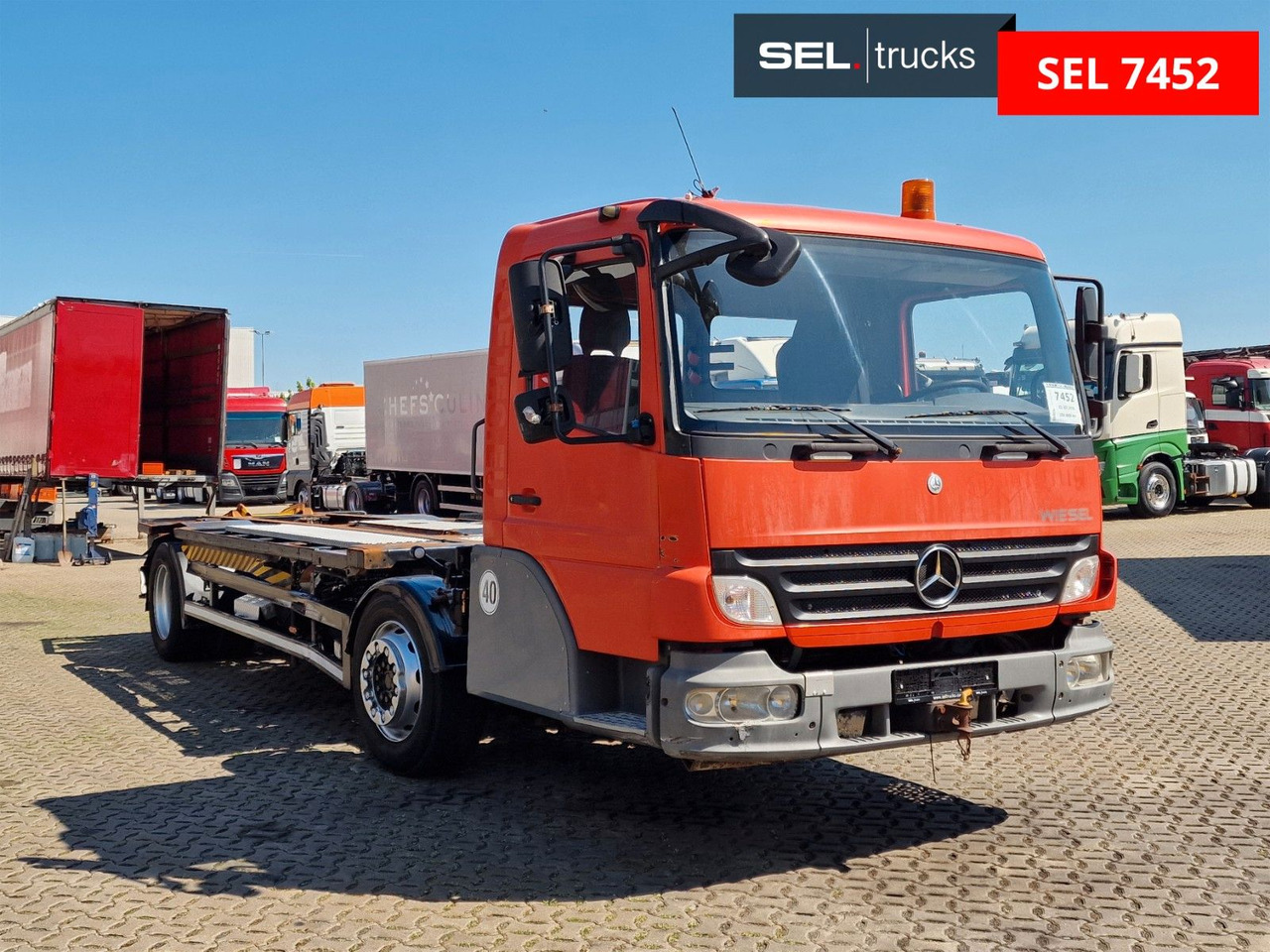 Mercedes-Benz KAMAG WBH 25 / Umsetzer / Wiesel / Rangierer - Контейнеровоз/ Змінний кузов вантажівка: фото 3 Mercedes-Benz KAMAG WBH 25 / Umsetzer / Wiesel / Rangierer - Контейнеровоз/ Змінний кузов вантажівка: фото 3