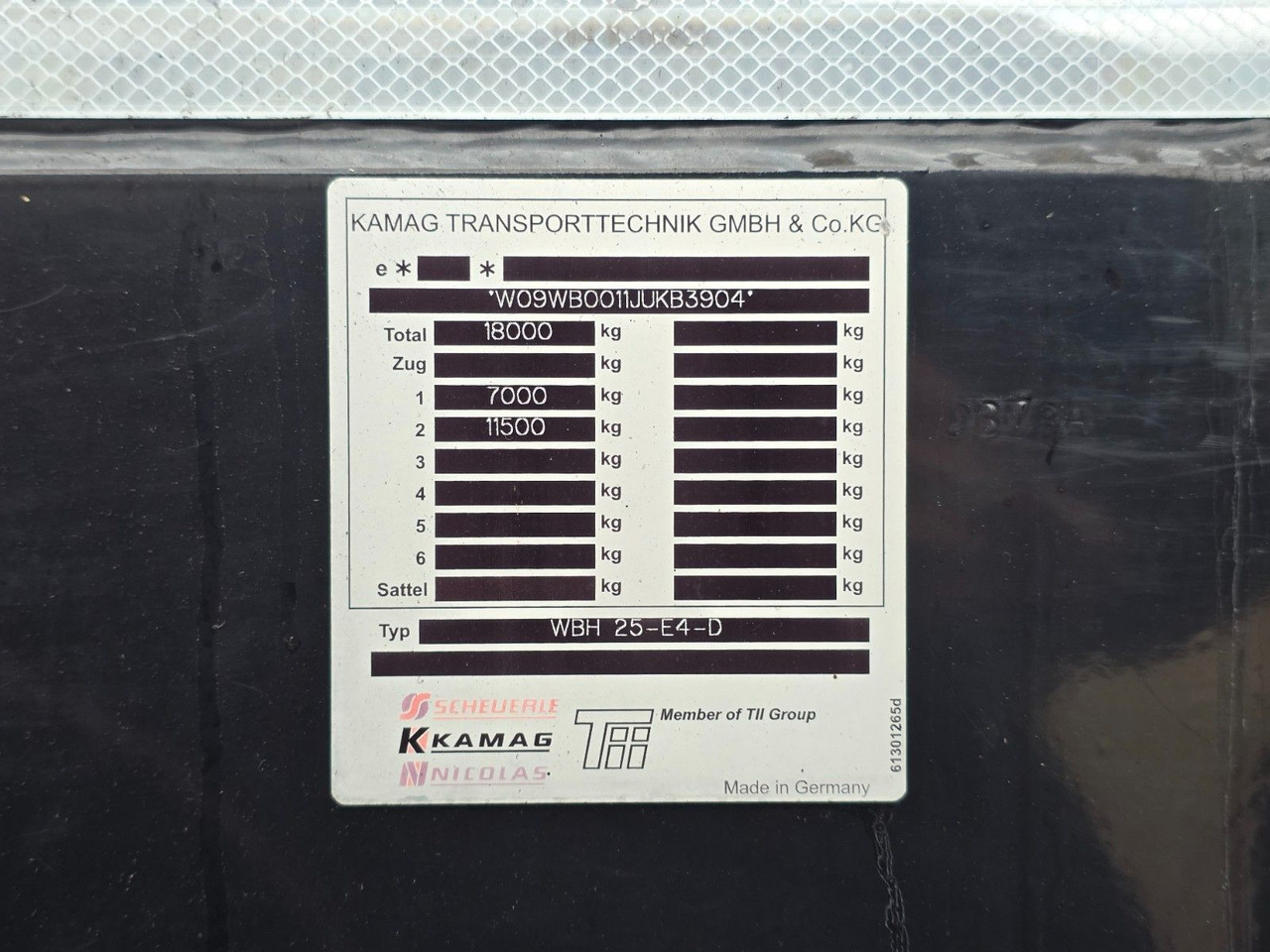 Контейнеровоз/ Змінний кузов вантажівка Mercedes-Benz Kamag WBH 25 / Umsetzer Sattelplatte: фото 12 Контейнеровоз/ Змінний кузов вантажівка Mercedes-Benz Kamag WBH 25 / Umsetzer Sattelplatte: фото 12