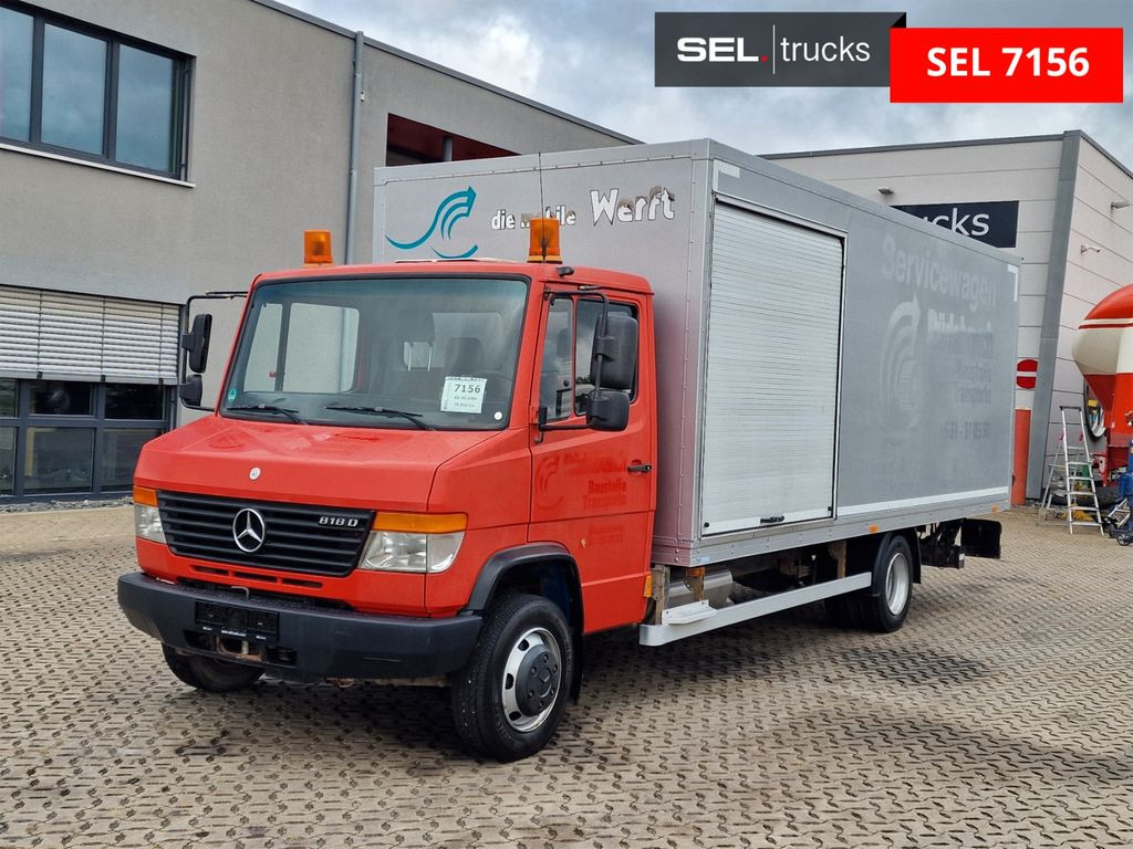 Mercedes-Benz Vario 818D / Ladebordwand / ex. Werkstattwagen - Фургон з закритим кузовом: фото 1 Mercedes-Benz Vario 818D / Ladebordwand / ex. Werkstattwagen - Фургон з закритим кузовом: фото 1
