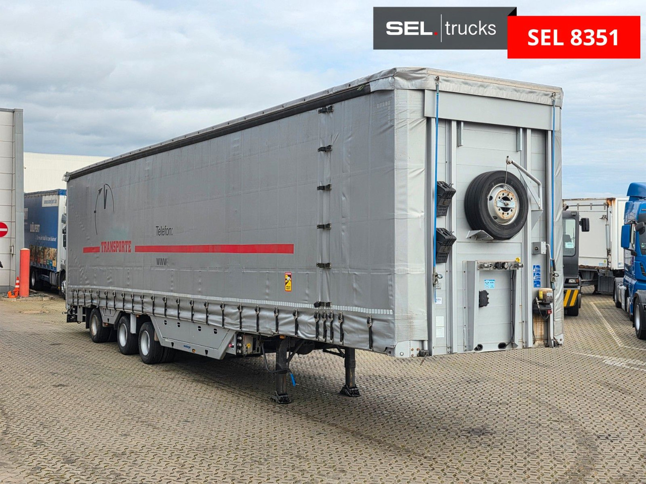 Meusburger MPS-3 / Radmulde / Lenk-Liftachse /Verbreiterbar - Тентований напівпричіп: фото 3 Meusburger MPS-3 / Radmulde / Lenk-Liftachse /Verbreiterbar - Тентований напівпричіп: фото 3