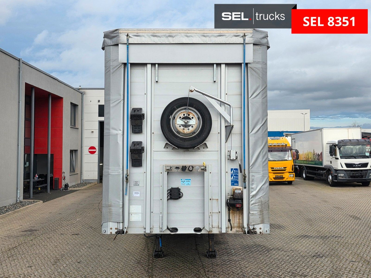 Meusburger MPS-3 / Radmulde / Lenk-Liftachse /Verbreiterbar - Тентований напівпричіп: фото 2 Meusburger MPS-3 / Radmulde / Lenk-Liftachse /Verbreiterbar - Тентований напівпричіп: фото 2