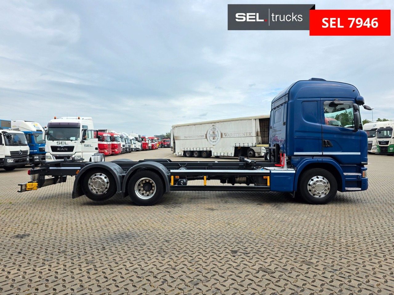 Scania G 410 LB6X2*4MNB / Retarder/PTO/ADR/Lenkachse - Контейнеровоз/ Змінний кузов вантажівка: фото 4 Scania G 410 LB6X2*4MNB / Retarder/PTO/ADR/Lenkachse - Контейнеровоз/ Змінний кузов вантажівка: фото 4