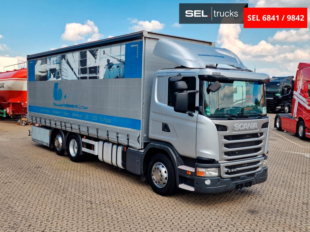 Scania G 410 /Retarder /mit Mitnahmestapler /Lenkachse - Тентована вантажівка: фото 3 Scania G 410 /Retarder /mit Mitnahmestapler /Lenkachse - Тентована вантажівка: фото 3