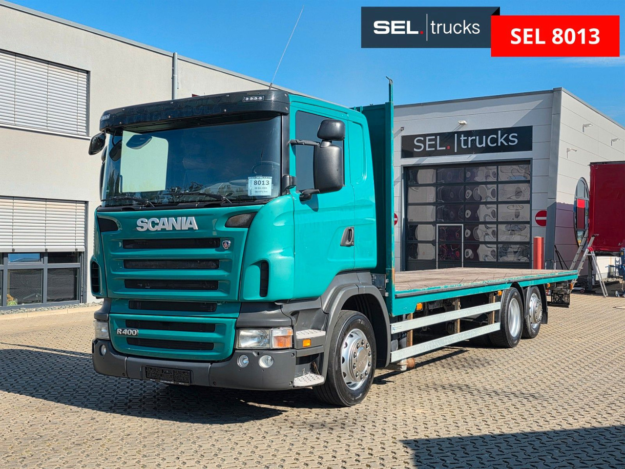 Scania R 400 LB6X2MNA / Retarder - Бортова вантажівка/ Платформа: фото 1 Scania R 400 LB6X2MNA / Retarder - Бортова вантажівка/ Платформа: фото 1