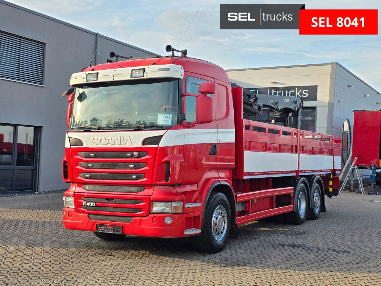 Scania R400 LB6X2*4HNB / Retarder / HIAB / Lenkachse - Вантажівка з маніпулятором: фото 1 Scania R400 LB6X2*4HNB / Retarder / HIAB / Lenkachse - Вантажівка з маніпулятором: фото 1