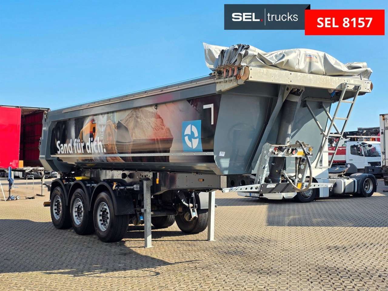 Schmitz Cargobull SKI 24 SL 7.2 / Kipperabdeckung / Liftachse - Самоскид напівпричіп: фото 3 Schmitz Cargobull SKI 24 SL 7.2 / Kipperabdeckung / Liftachse - Самоскид напівпричіп: фото 3