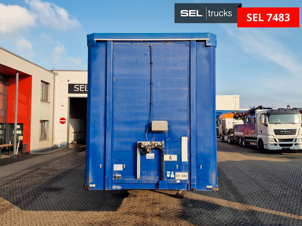 Stern SP270 / Staplerhalt./Aluklappen/Lenkachse - Тентований напівпричіп: фото 2 Stern SP270 / Staplerhalt./Aluklappen/Lenkachse - Тентований напівпричіп: фото 2