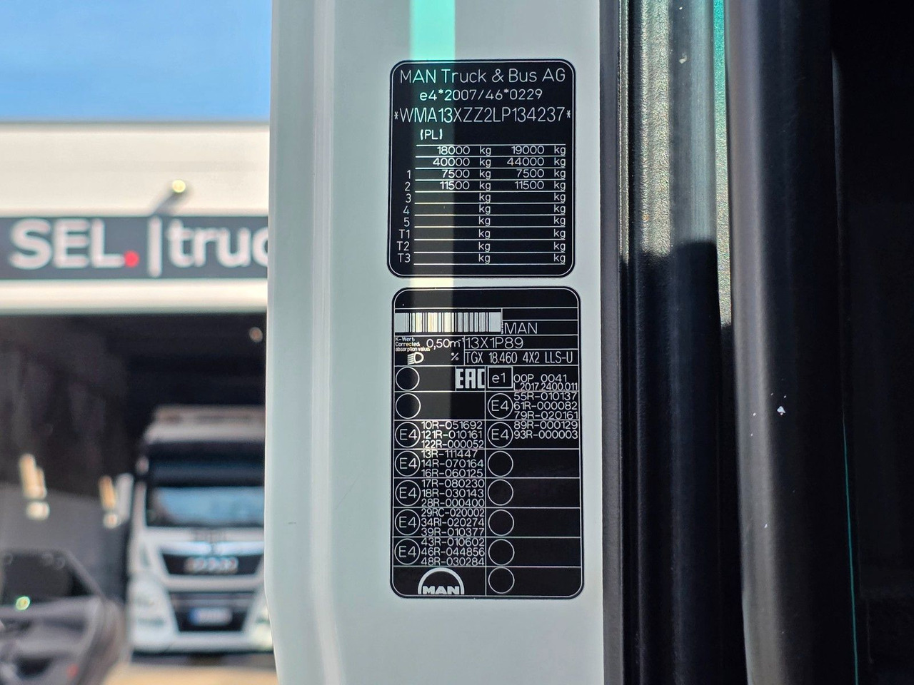 Тягач MAN TGX 18.460 4X2 LLS-U / Retarder: фото 27