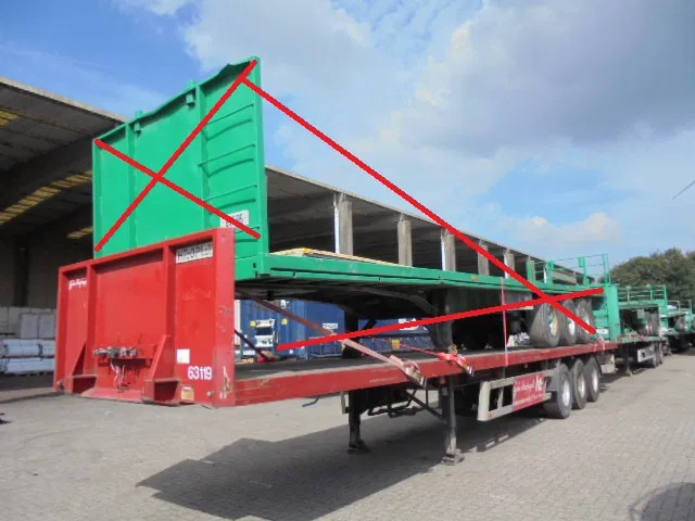 Fruehauf ONCR 39-327 A - Бортовий напівпричіп/ Платформа: фото 1 Fruehauf ONCR 39-327 A - Бортовий напівпричіп/ Платформа: фото 1