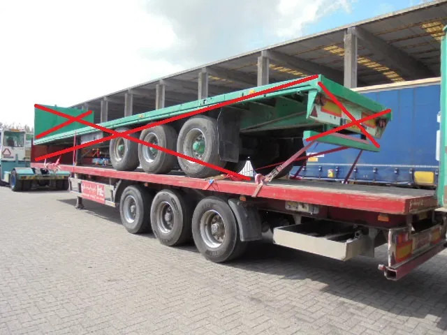 Fruehauf ONCR 39-327 A - Бортовий напівпричіп/ Платформа: фото 4 Fruehauf ONCR 39-327 A - Бортовий напівпричіп/ Платформа: фото 4