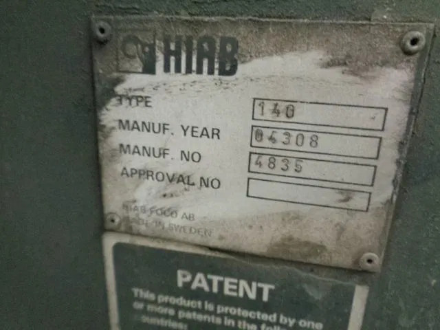 Hiab 140/2 - Стріла: фото 5 Hiab 140/2 - Стріла: фото 5