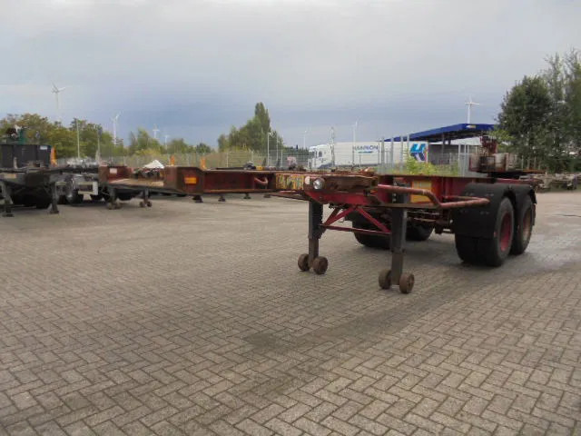 Krone SZC 20 Z STEEL SUSPENSION - Контейнеровоз/ Змінний кузов напівпричіп: фото 1 Krone SZC 20 Z STEEL SUSPENSION - Контейнеровоз/ Змінний кузов напівпричіп: фото 1