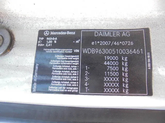 Автовоз вантажівка Mercedes-Benz Actros 2340 LL: фото 16