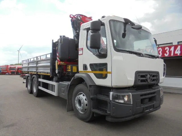 Renault 320 6X4 + FASSI F245 DEMO UNUSED NL TRUCK - Бортова вантажівка/ Платформа, Вантажівка з маніпулятором: фото 2 Renault 320 6X4 + FASSI F245 DEMO UNUSED NL TRUCK - Бортова вантажівка/ Платформа, Вантажівка з маніпулятором: фото 2