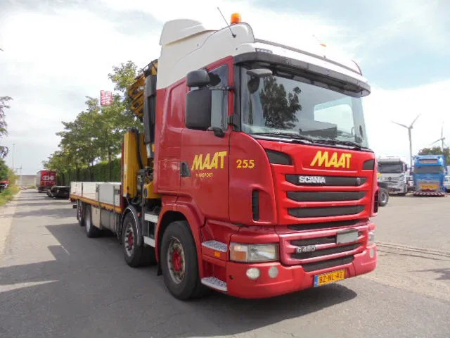Scania 8X2 RETARDER - Вантажівка з маніпулятором: фото 3 Scania 8X2 RETARDER - Вантажівка з маніпулятором: фото 3