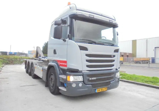 Scania G450 8X2 RETARDER - Гаковий мультиліфт вантажівка: фото 4 Scania G450 8X2 RETARDER - Гаковий мультиліфт вантажівка: фото 4
