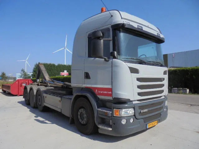 Scania G450 8X2 TRIPLE RETARDER - Гаковий мультиліфт вантажівка: фото 4 Scania G450 8X2 TRIPLE RETARDER - Гаковий мультиліфт вантажівка: фото 4