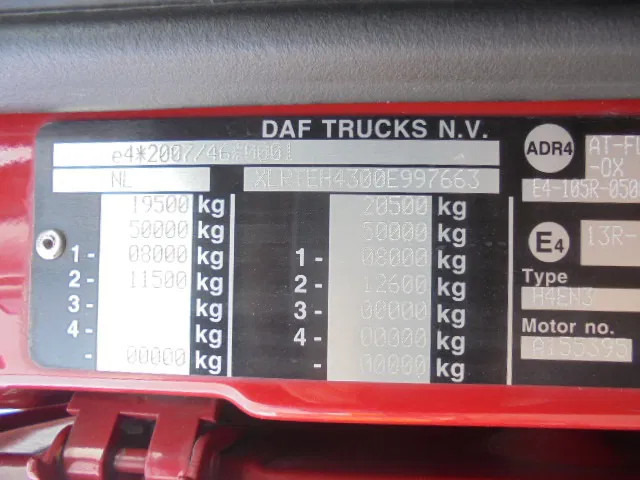 Тягач DAF XF 510 FT NL TRUCK: фото 18