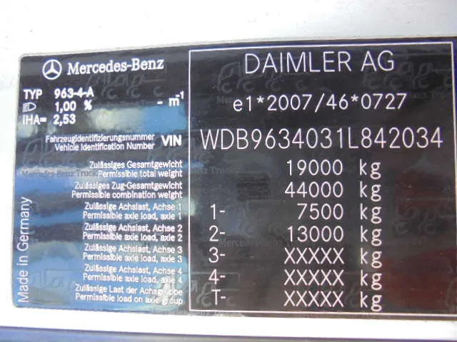 Mercedes-Benz Actros 1842 LS ENGINE NOT OK в лізинг Mercedes-Benz Actros 1842 LS ENGINE NOT OK: фото 18 Mercedes-Benz Actros 1842 LS ENGINE NOT OK в лізинг Mercedes-Benz Actros 1842 LS ENGINE NOT OK: фото 18