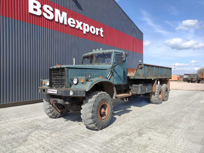 KRAZ 255 B 6x6 flatbed truck - Бортова вантажівка/ Платформа: фото 1 KRAZ 255 B 6x6 flatbed truck - Бортова вантажівка/ Платформа: фото 1