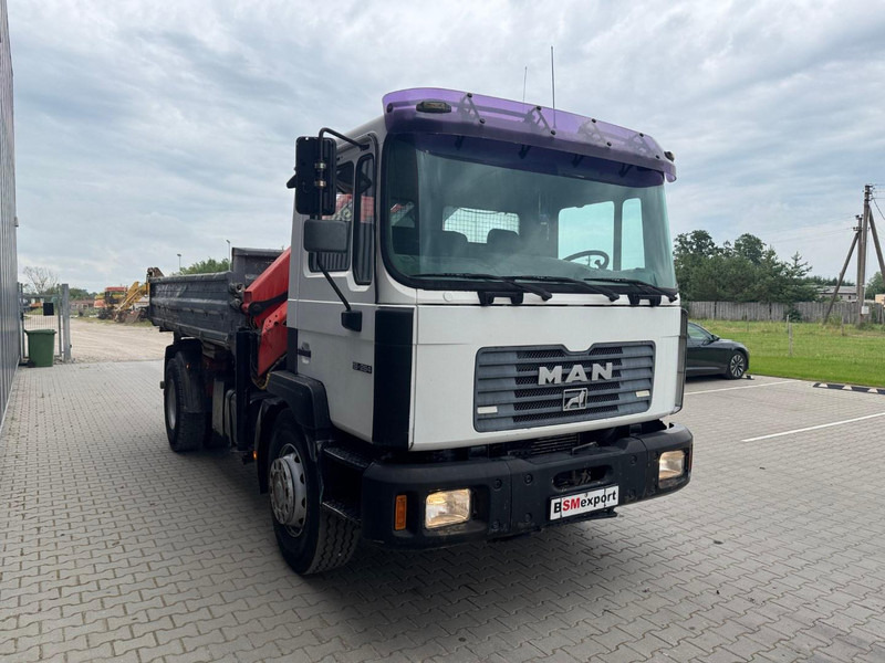 MAN 18.284 + Palfinger PK 9501 - Самоскид вантажівка, Вантажівка з маніпулятором: фото 4 MAN 18.284 + Palfinger PK 9501 - Самоскид вантажівка, Вантажівка з маніпулятором: фото 4