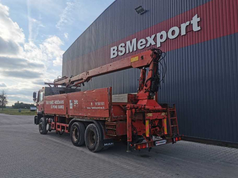 MAN 25.422 flatbed truck - Бортова вантажівка/ Платформа, Вантажівка з маніпулятором: фото 5 MAN 25.422 flatbed truck - Бортова вантажівка/ Платформа, Вантажівка з маніпулятором: фото 5