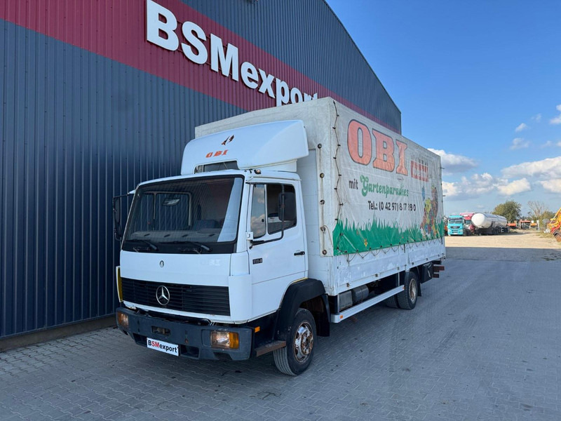 Mercedes-Benz 814 - Тентована вантажівка: фото 1 Mercedes-Benz 814 - Тентована вантажівка: фото 1