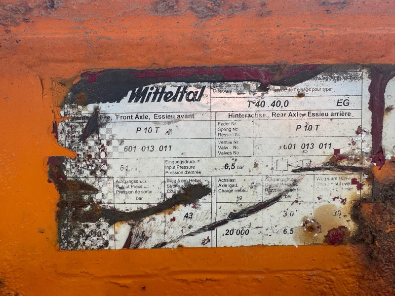 Низькорамна платформа причіп Müller-Mitteltal: фото 19