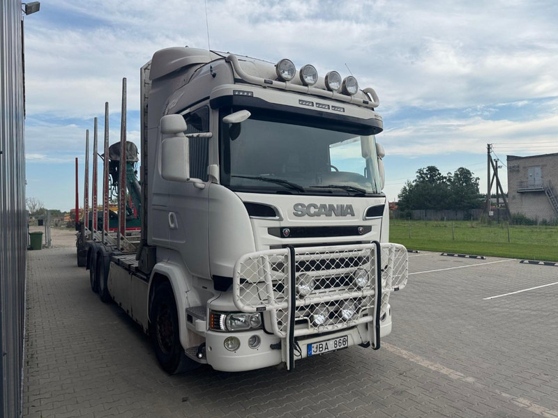 Scania R 730 + NARKO trailer - Лісовоз, Вантажівка з маніпулятором: фото 2 Scania R 730 + NARKO trailer - Лісовоз, Вантажівка з маніпулятором: фото 2