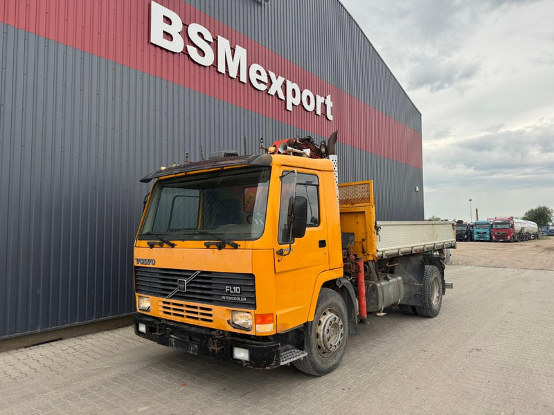 Volvo FL 10 + Palfinger PK 105 B - 3 - Самоскид вантажівка, Вантажівка з маніпулятором: фото 1 Volvo FL 10 + Palfinger PK 105 B - 3 - Самоскид вантажівка, Вантажівка з маніпулятором: фото 1