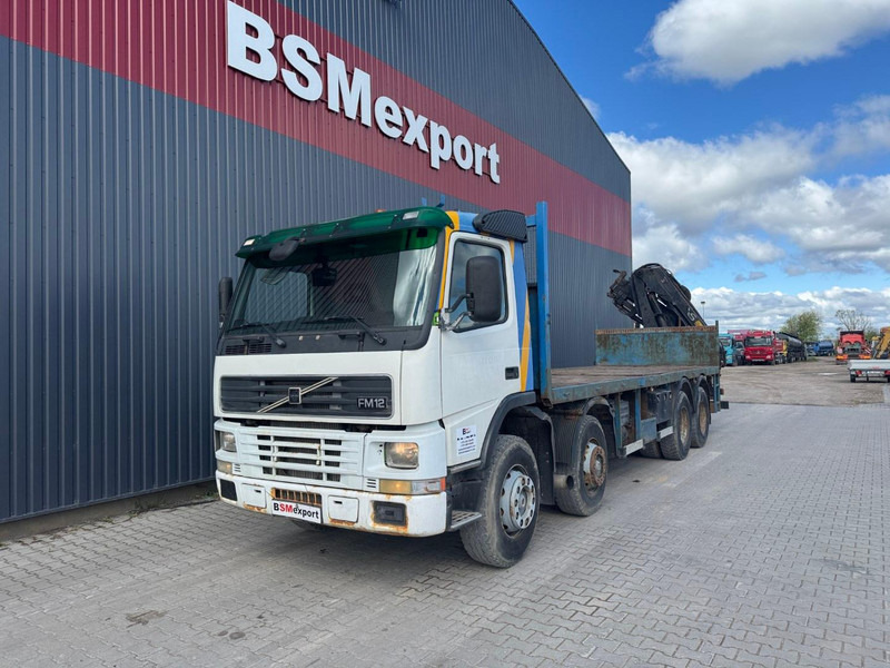 Volvo FM 12.380 + HIAB 166 DS - 4 DUO - Бортова вантажівка/ Платформа, Вантажівка з маніпулятором: фото 1 Volvo FM 12.380 + HIAB 166 DS - 4 DUO - Бортова вантажівка/ Платформа, Вантажівка з маніпулятором: фото 1