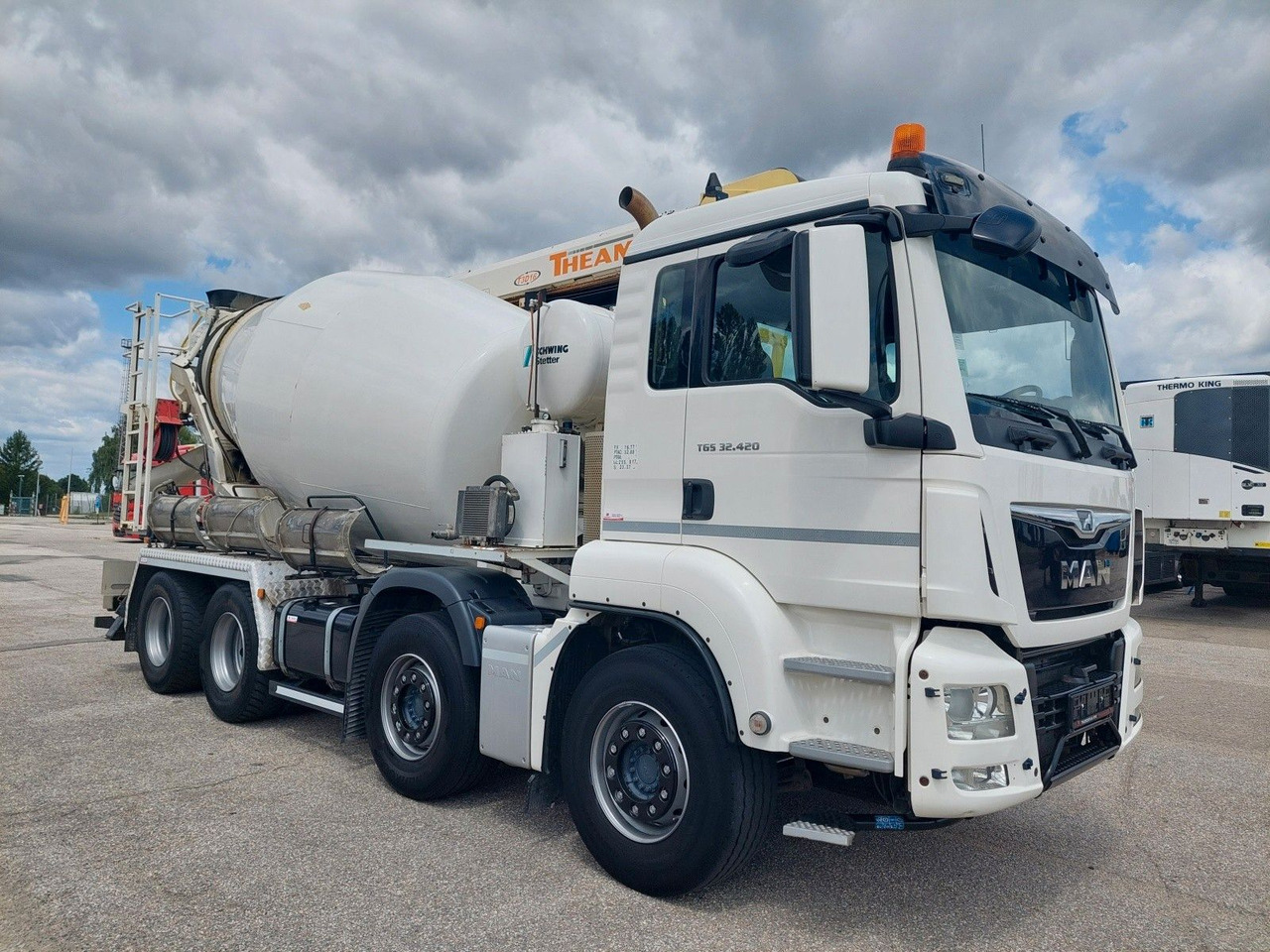 MAN TGS 32.420 BB Stetter AM 8 FHCBL + Theam T3D16 - Автобетонозмішувач: фото 2 MAN TGS 32.420 BB Stetter AM 8 FHCBL + Theam T3D16 - Автобетонозмішувач: фото 2