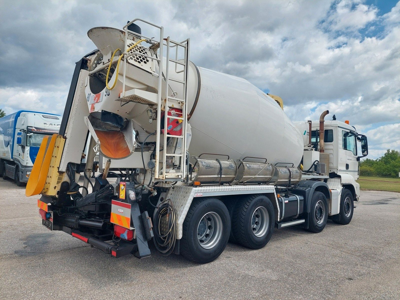 MAN TGS 32.420 BB Stetter AM 8 FHCBL + Theam T3D16 - Автобетонозмішувач: фото 4 MAN TGS 32.420 BB Stetter AM 8 FHCBL + Theam T3D16 - Автобетонозмішувач: фото 4
