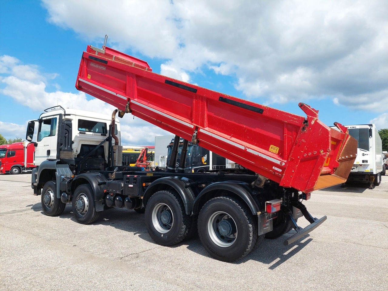 MAN TGS 35.460 BB Meiller Bordmatik 8x6 - Самоскид вантажівка: фото 3 MAN TGS 35.460 BB Meiller Bordmatik 8x6 - Самоскид вантажівка: фото 3
