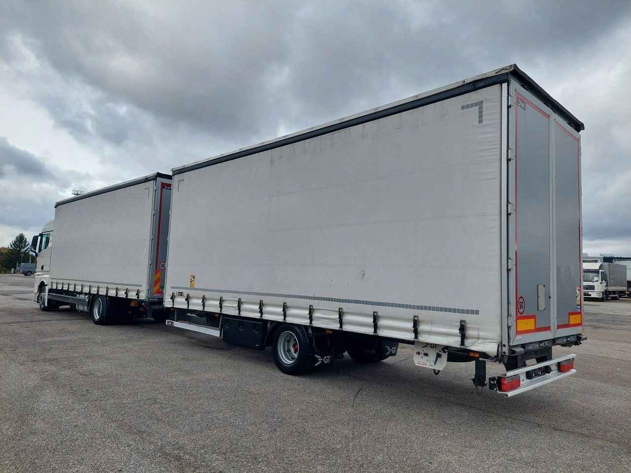MAN TGX 18.470 LL + Gniotpol G-4080 120 m3 Durchbar - Тентована вантажівка: фото 3 MAN TGX 18.470 LL + Gniotpol G-4080 120 m3 Durchbar - Тентована вантажівка: фото 3